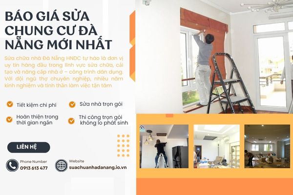 Báo Giá Sửa Chung Cư Đà Nẵng Mới Nhất – Dịch Vụ Uy Tín HNDC