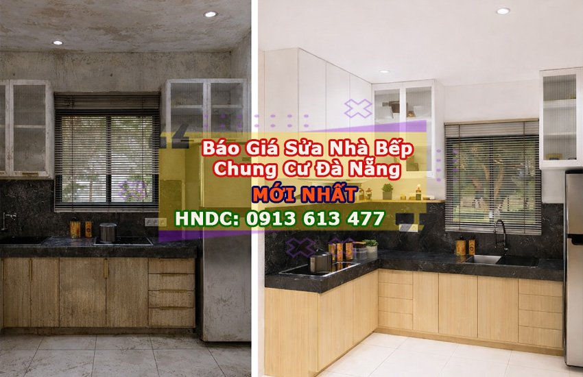 Báo Giá Sửa Nhà Bếp Chung Cư Đà Nẵng Mới Nhất 2026 – Chi Tiết & Minh Bạch